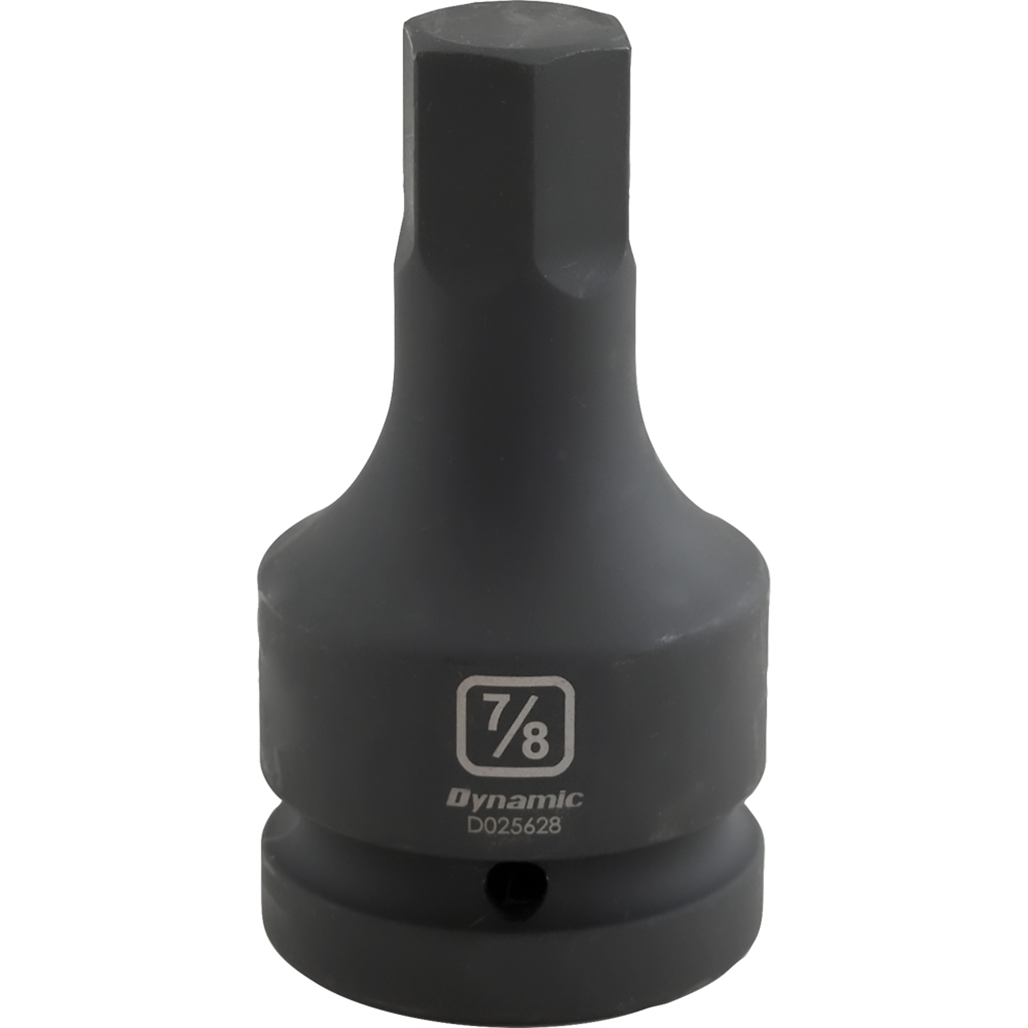 Dynamic Tools 1" Drive SAE Hex Head, 7/8", Bit Impact Socket